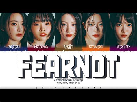 fearnot le sserafim lyrics romanized