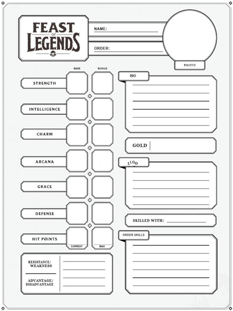 Cool Feast Of Legends Pdf Latest
