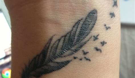Feather Wrist Tattoo Designs, Ideas and Meaning | Tattoos For You