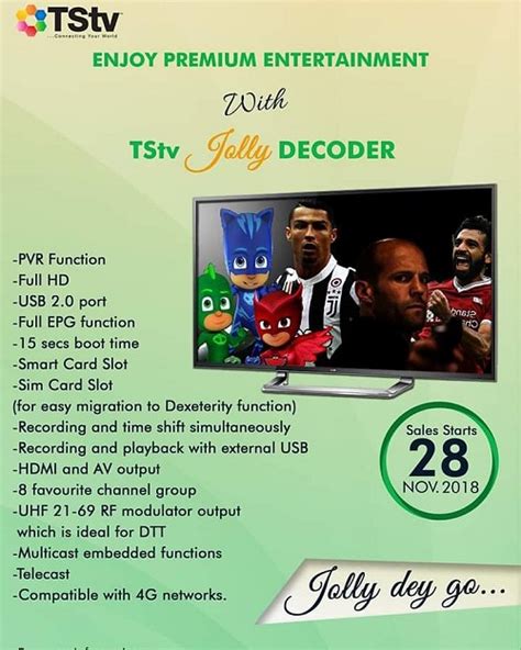 feature article Of TStv Jolly Decoder