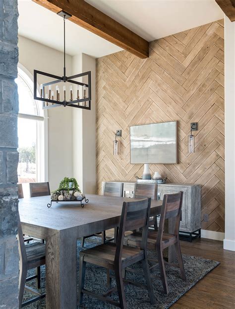 Feature Walls Using Wood