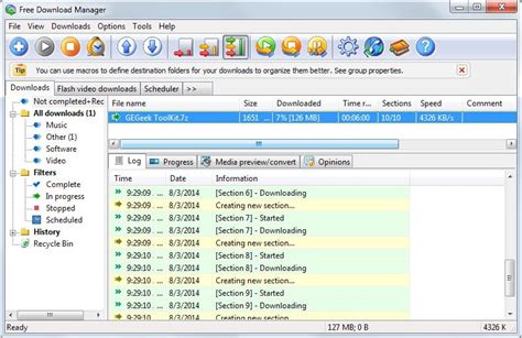 features of download managers