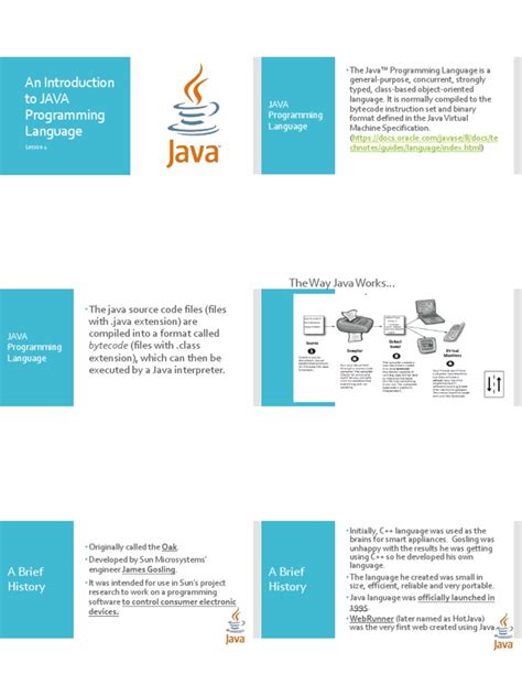 features of java programming language pdf