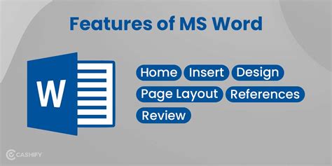 features of ms word 2023
