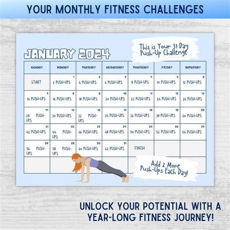 february 2024 fitness challenge