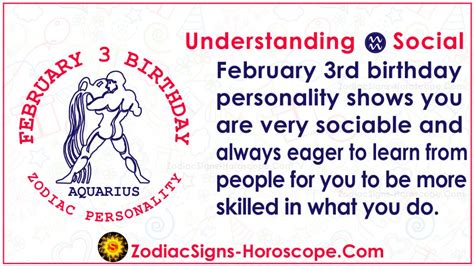February 3 Horoscope