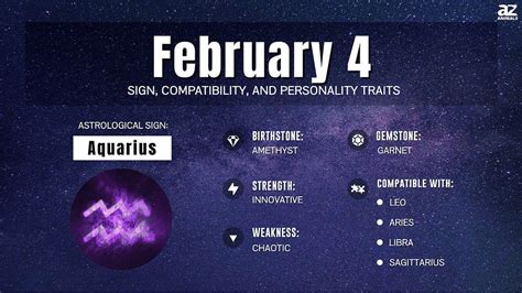 February 4th Horoscope