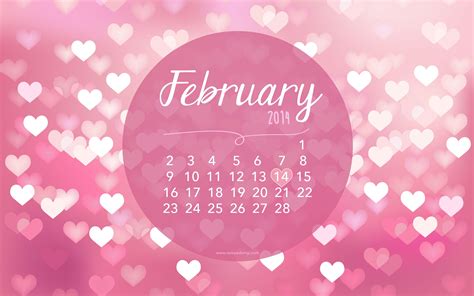 february background