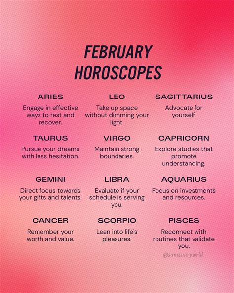 February Horoscopes