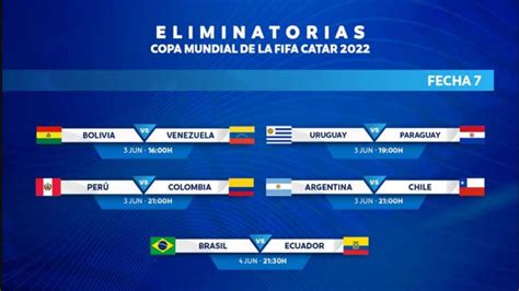 fecha 7 eliminatorias sudamericanas