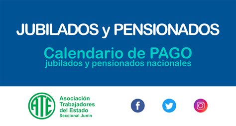 fecha de pago jubilados provinciales