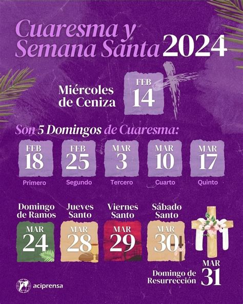 fecha semana santa 2024 venezuela