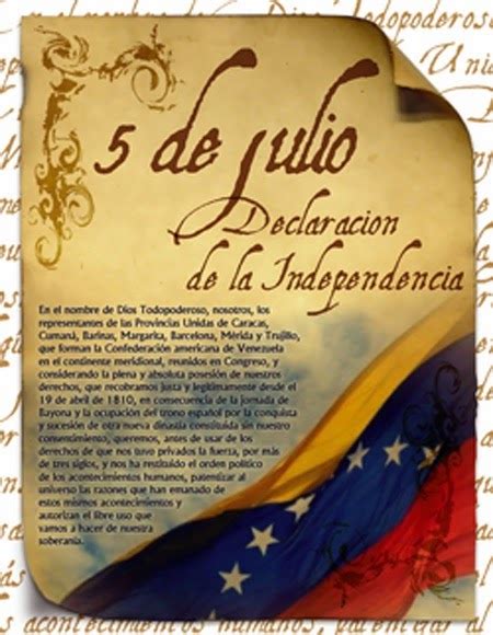 fechas patrias de venezuela de julio
