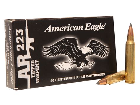 Federal American Eagle 223 Remington Ammo 50 Grain Tipped 