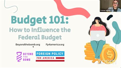 federal budget 101 training
