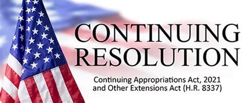 federal continuing resolution 2023