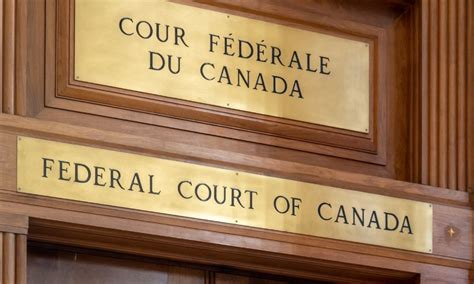 federal court of canada rules of court