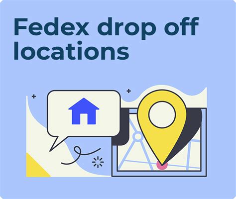 federal express drop off locations near me