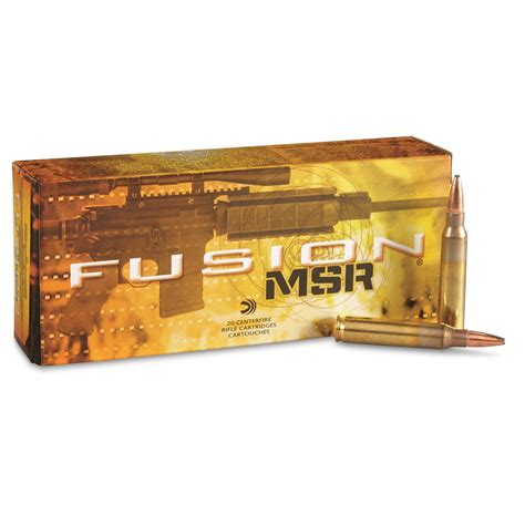 Federal Fusion Msr 223 For Self Defense
