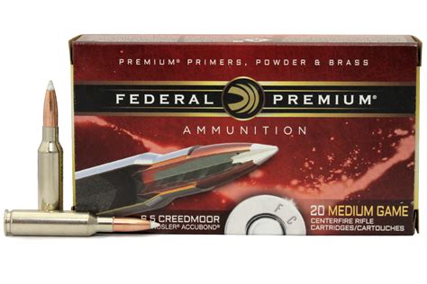 Federal Fusion Rifle Ammunition 6 5 Creedmoor 140 Gr BTSP