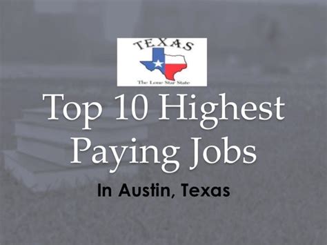federal jobs in austin texas