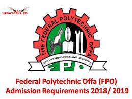federal poly offa admission portal