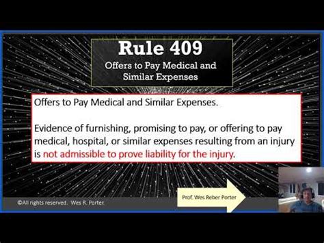 federal rule of evidence 409