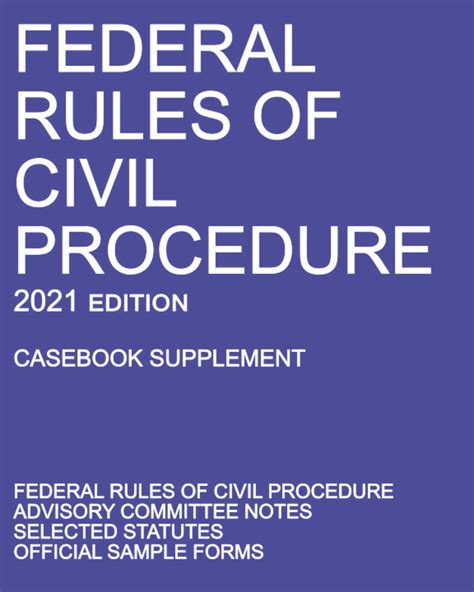 federal rules of civil procedure forms