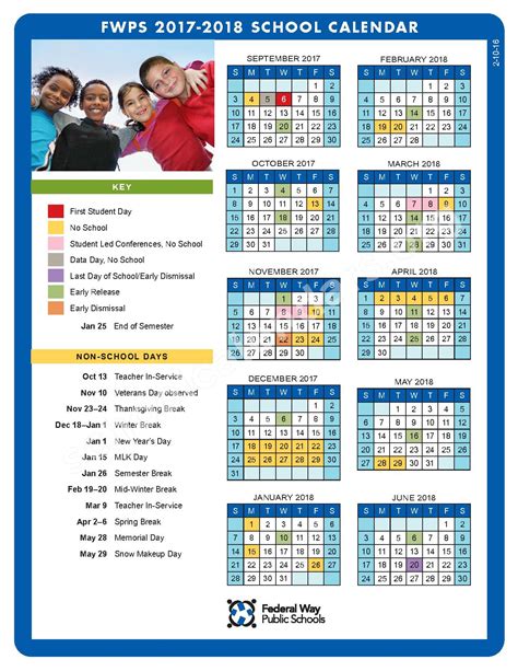 federal way school district calendar 2023-24
