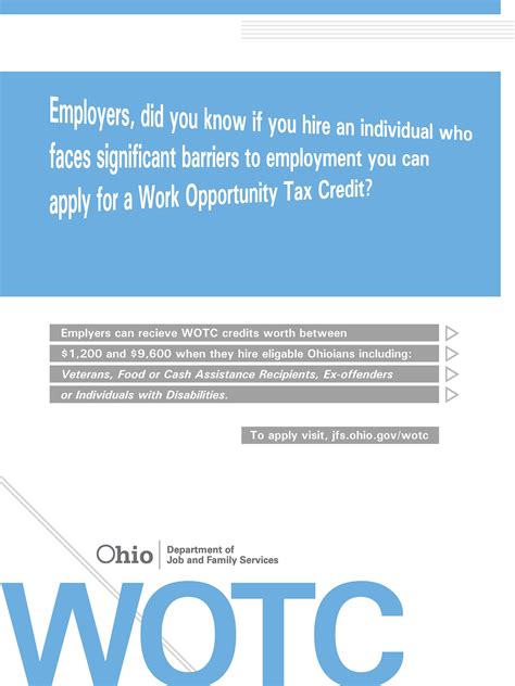 federal work opportunity tax credit wotc