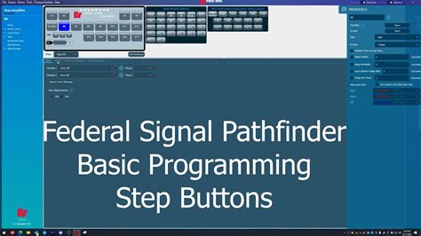 Federal Signal MC Controller All Signals! YouTube