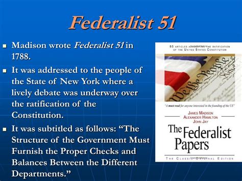 federalist 51 explained