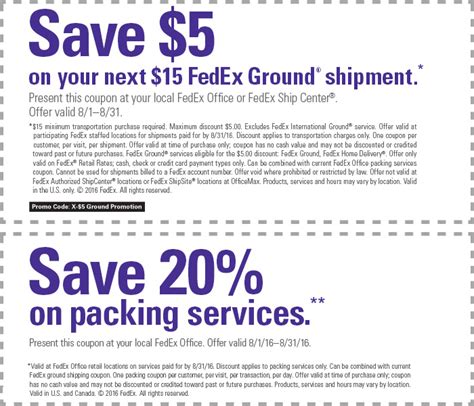 How To Save Money With Fedex Printing Coupons