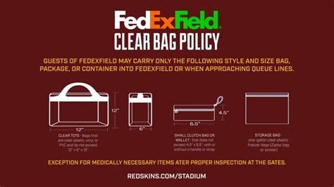 fedex field stadium bag policy