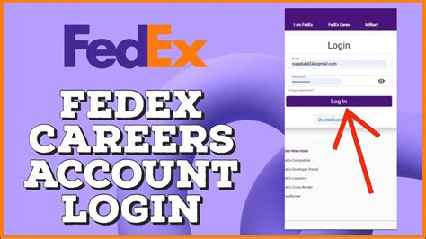 fedex login career