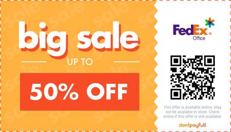 Fedex Office Coupon Code