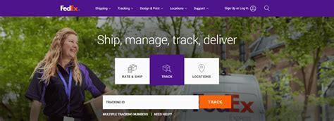 FedEx Tracking Website