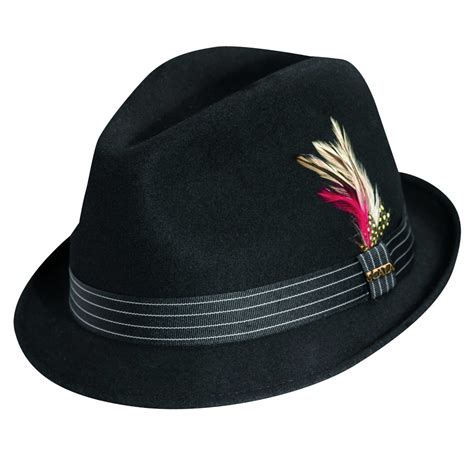 fedora hat with feather