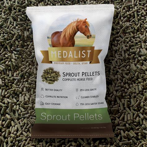 feed pellets for horses