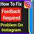 feedback required instagram login