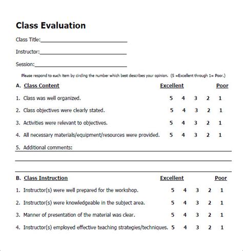 feedback examples for class