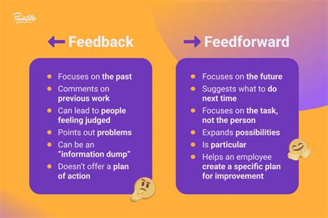 feedforward feedback examples