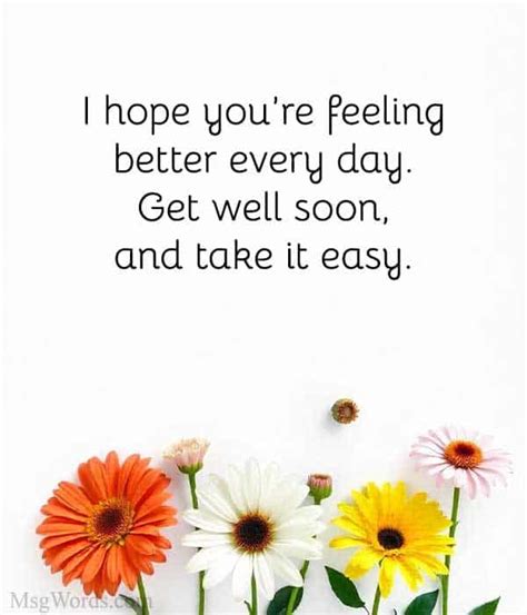 feel better today
