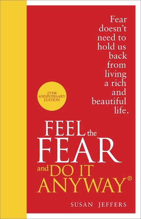 feel the fear and do it anyway book