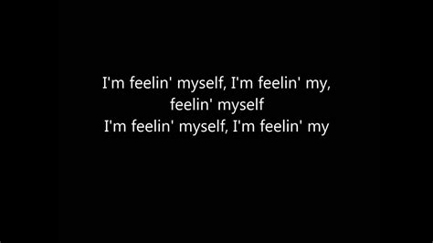 feeling myself with lyrics