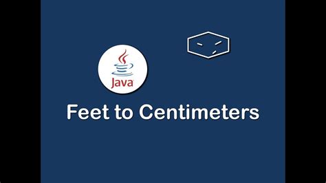 Feet To Centimeters Java