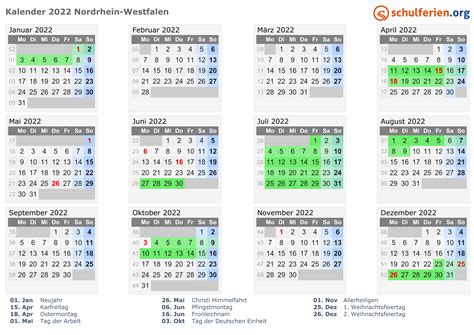 Sommerferien 2021 Nrw Kalender 2022 + Ferien Baden