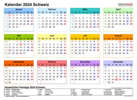 feiertage 2024 schweiz st. gallen