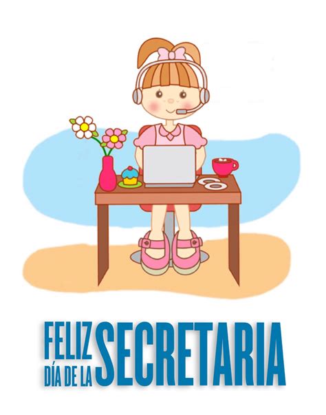 feliz dia de la secretaria png