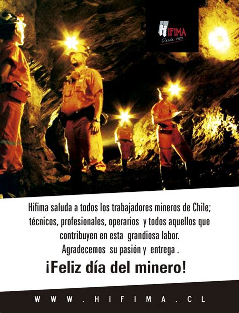 feliz dia del trabajador minero